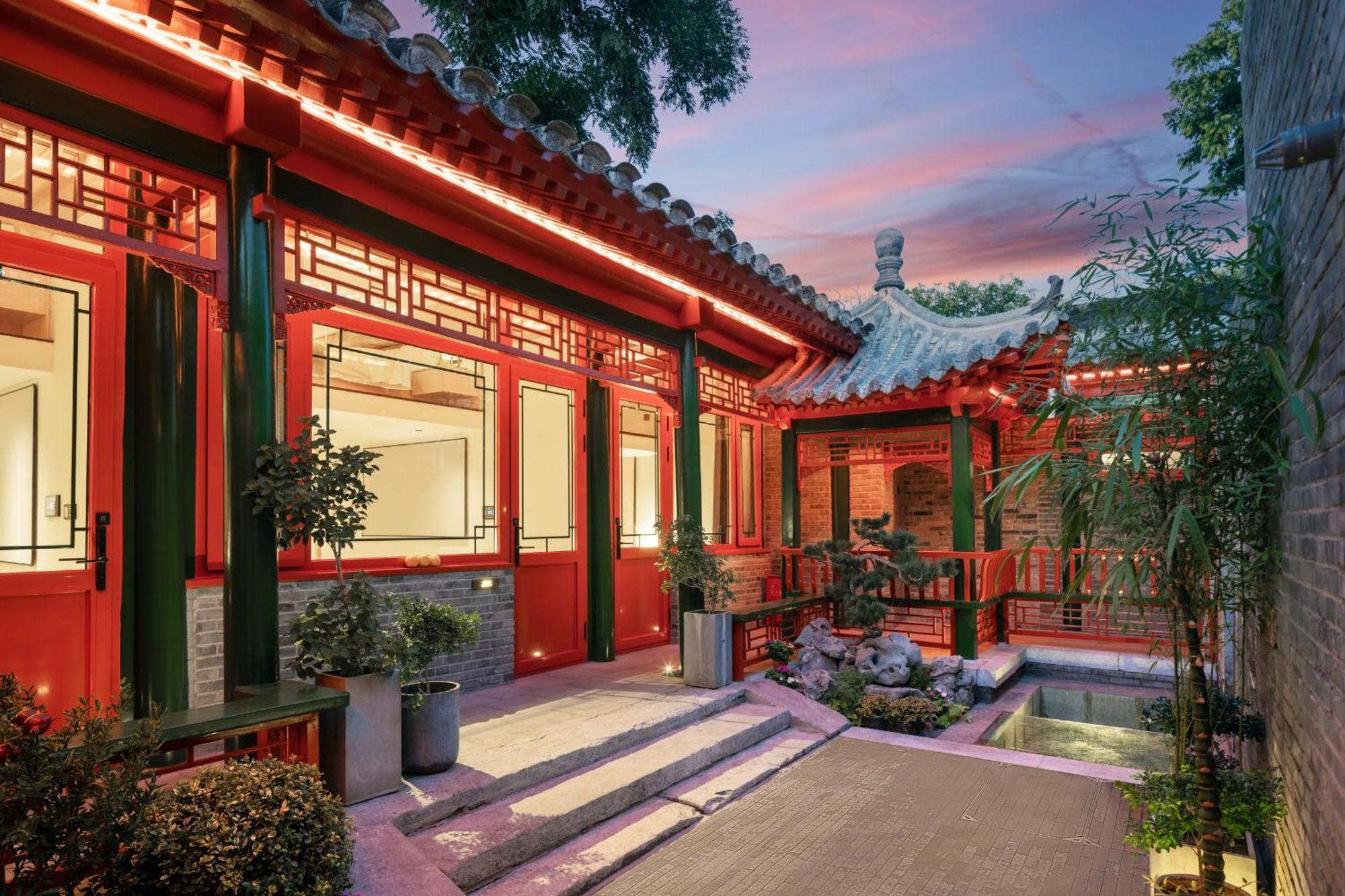 Xinxiang Yayuan: Beijing Courtyard with Sky Garden near Tiananmen Hotel Exterior photo