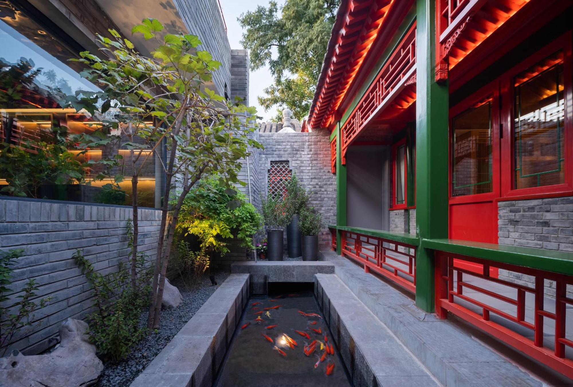 Xinxiang Yayuan: Beijing Courtyard with Sky Garden near Tiananmen Hotel Exterior photo