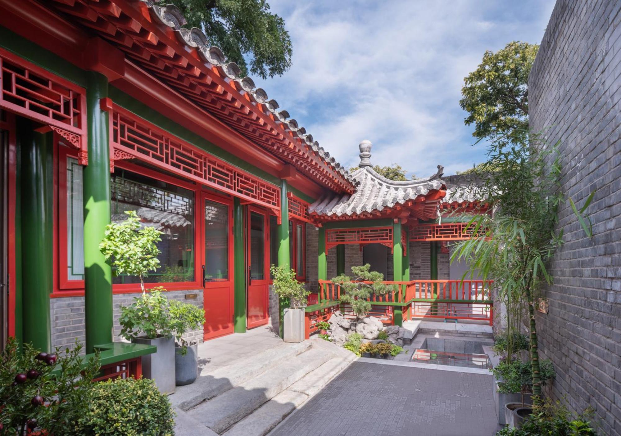 Xinxiang Yayuan: Beijing Courtyard with Sky Garden near Tiananmen Hotel Exterior photo