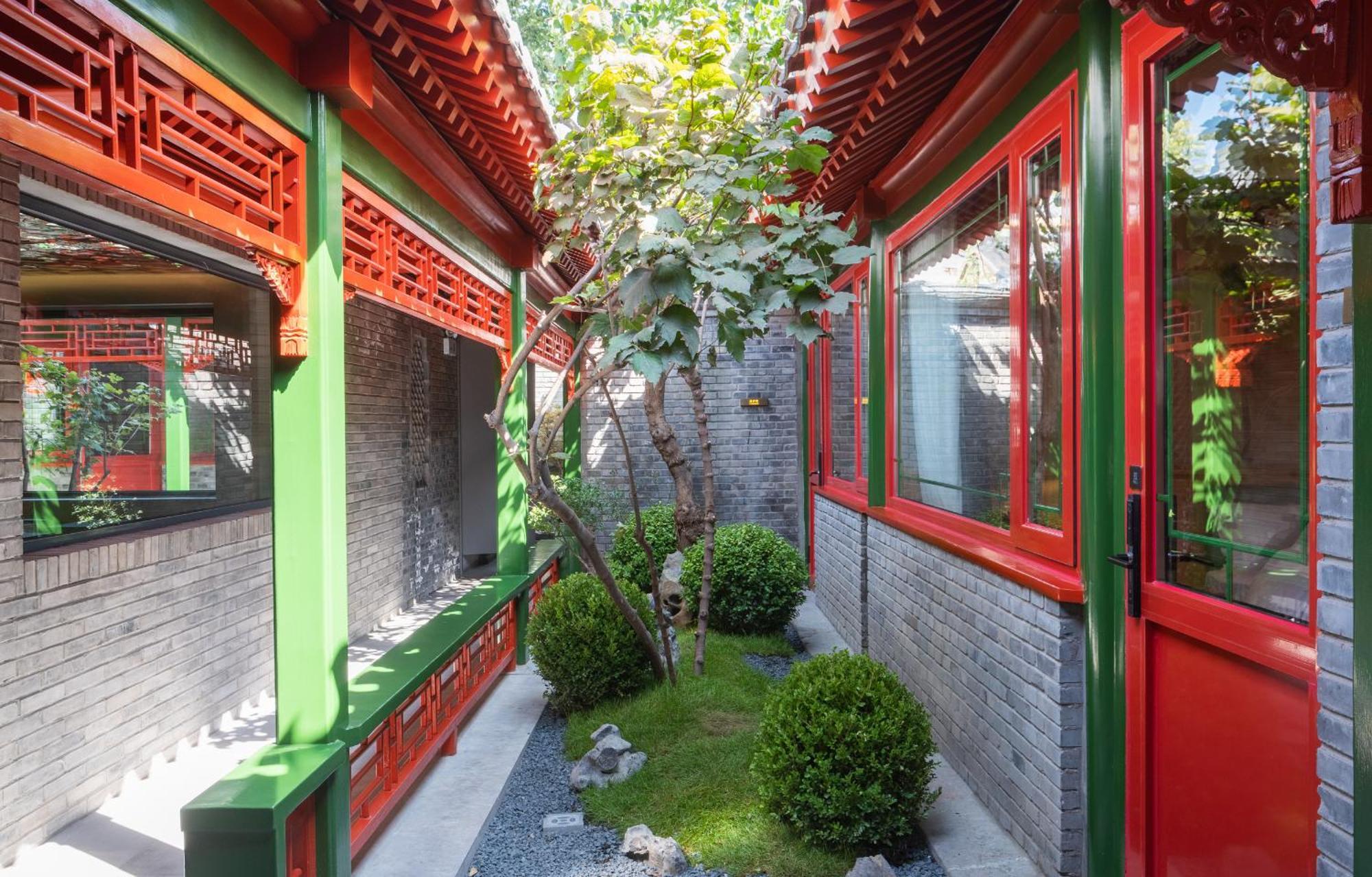 Xinxiang Yayuan: Beijing Courtyard with Sky Garden near Tiananmen Hotel Exterior photo