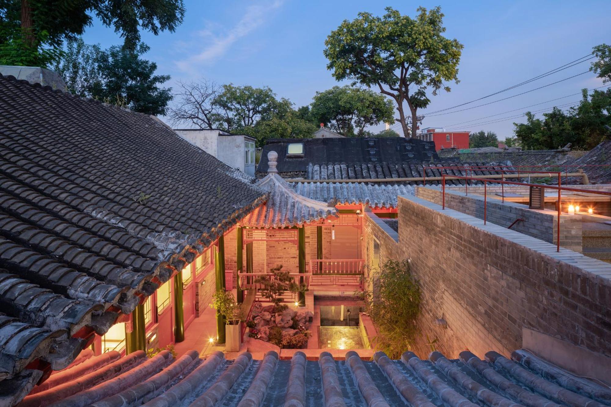 Xinxiang Yayuan: Beijing Courtyard with Sky Garden near Tiananmen Hotel Exterior photo