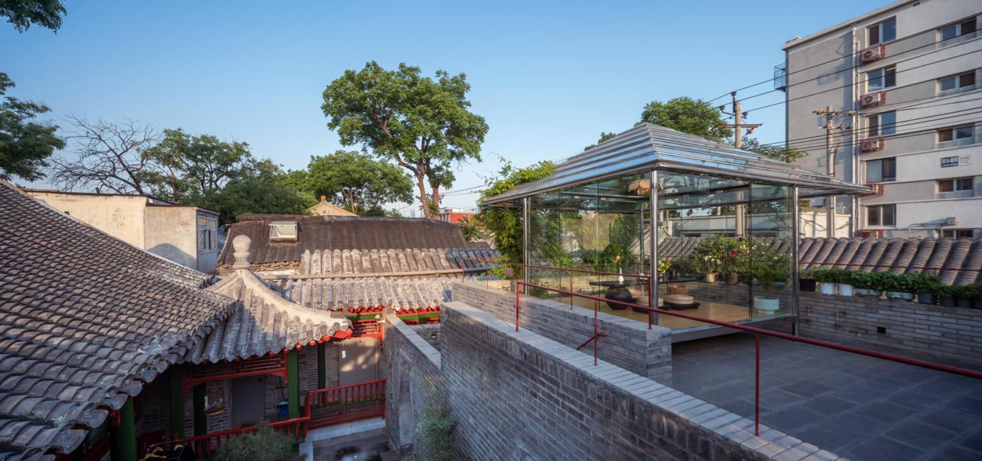 Xinxiang Yayuan: Beijing Courtyard with Sky Garden near Tiananmen Hotel Exterior photo